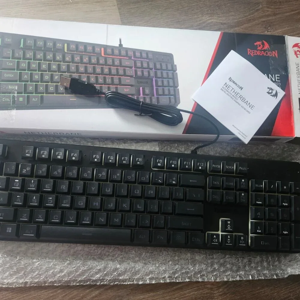 Rainbow LED Gaming Keyboard